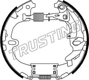 Trusting 633.0 - Kit freno, freni a tamburo www.autoricambit.com