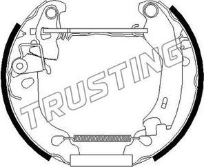 Trusting 625.0 - Kit freno, freni a tamburo www.autoricambit.com
