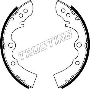 Trusting 049.105 - Kit freno, freni a tamburo www.autoricambit.com