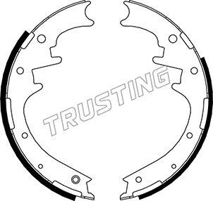 Trusting 040.154 - Kit freno, freni a tamburo www.autoricambit.com