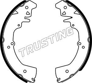 Trusting 026.356 - Kit freno, freni a tamburo www.autoricambit.com