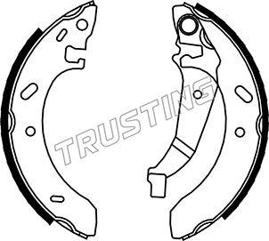 Trusting 023.005 - Kit freno, freni a tamburo www.autoricambit.com