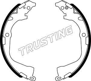 Trusting 124.290 - Kit freno, freni a tamburo www.autoricambit.com