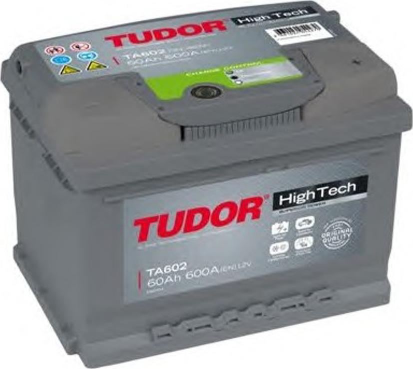 Tudor TA602 - Batteria avviamento www.autoricambit.com