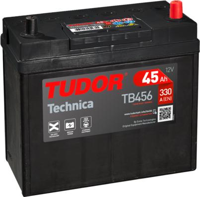Tudor TB456 - Batteria avviamento www.autoricambit.com