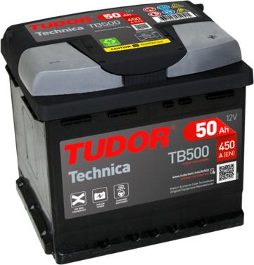 Tudor TB500 - Batteria avviamento www.autoricambit.com