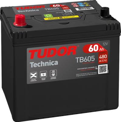 Tudor TB605 - Batteria avviamento www.autoricambit.com