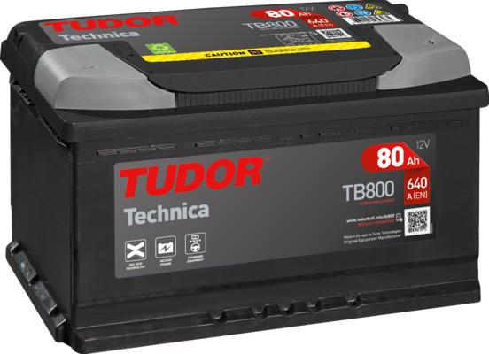 Tudor TB800 - Batteria avviamento www.autoricambit.com
