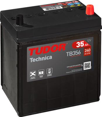 Tudor TB356 - Batteria avviamento www.autoricambit.com