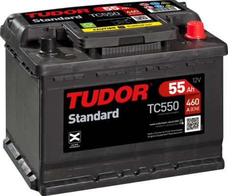 Tudor TC550 - Batteria avviamento www.autoricambit.com