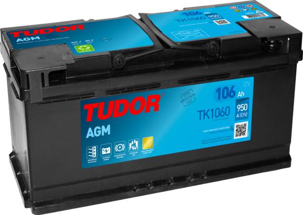Tudor TK1060 - Batteria avviamento www.autoricambit.com