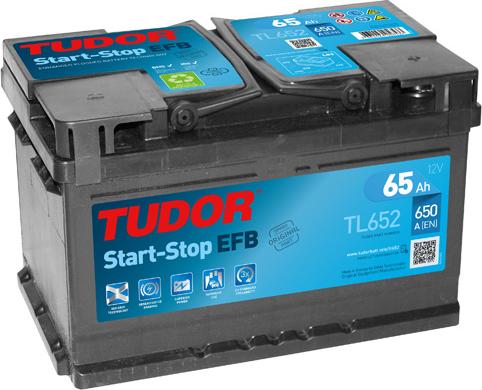 Tudor TL652 - Batteria avviamento www.autoricambit.com