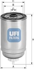 UFI 24.397.00 - Filtro carburante www.autoricambit.com