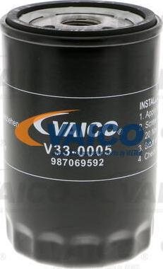 VAICO V33-0005 - Filtro olio www.autoricambit.com
