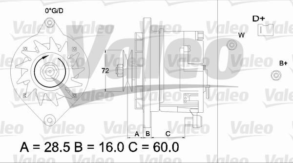 Valeo 433483 - Alternatore www.autoricambit.com