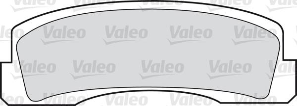 Valeo 598389 - Kit pastiglie freno, Freno a disco www.autoricambit.com