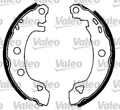 Valeo 553711 - Kit freno, freni a tamburo www.autoricambit.com
