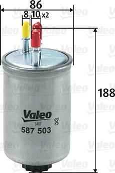 Valeo 587503 - Filtro olio www.autoricambit.com