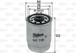 Valeo 587738 - Filtro carburante www.autoricambit.com
