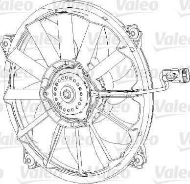 Valeo 696091 - Ventola, Raffreddamento motore www.autoricambit.com