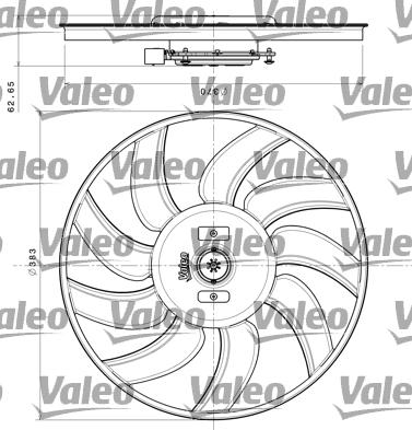 Valeo 696350 - Ventola, Raffreddamento motore www.autoricambit.com