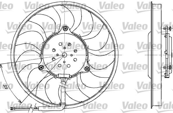 Valeo 698611 - Ventola, Raffreddamento motore www.autoricambit.com