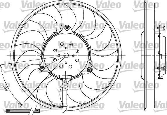 Valeo 698612 - Ventola, Raffreddamento motore www.autoricambit.com