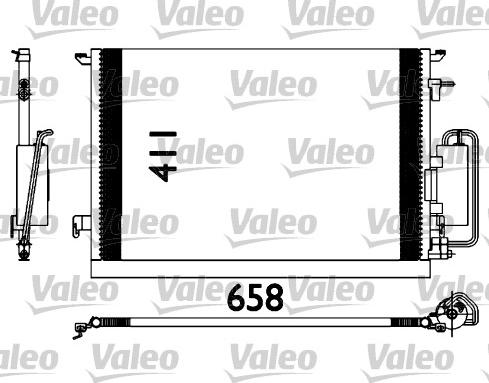 Valeo 817647 - Condensatore, Climatizzatore www.autoricambit.com