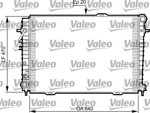 Valeo 735507 - Radiatore, Raffreddamento motore www.autoricambit.com