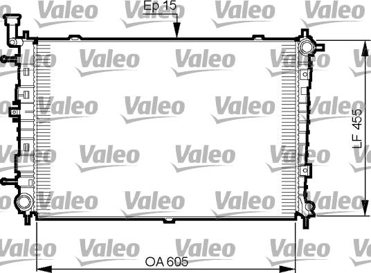 Valeo 735516 - Radiatore, Raffreddamento motore www.autoricambit.com