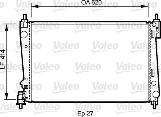 Valeo 735041 - Radiatore, Raffreddamento motore www.autoricambit.com