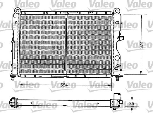 Valeo 731159 - Radiatore, Raffreddamento motore www.autoricambit.com