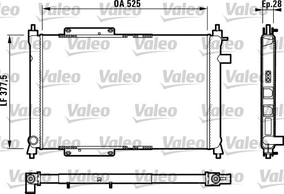 Valeo 731818 - Radiatore, Raffreddamento motore www.autoricambit.com