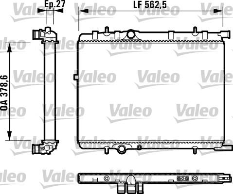 Valeo 732895 - Radiatore, Raffreddamento motore www.autoricambit.com