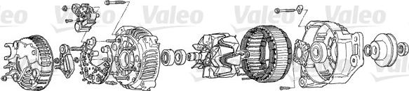 Valeo A13VI84 - Alternatore www.autoricambit.com