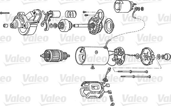 Valeo D7GS8 - Motorino d'avviamento www.autoricambit.com