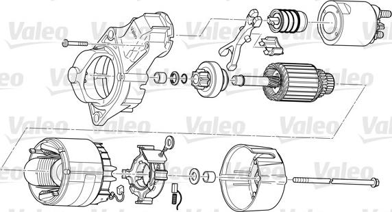 Valeo TS10E4 - Motorino d'avviamento www.autoricambit.com