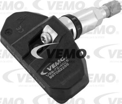 Vemo V99-72-4025 - Sensore ruota, Press. gonf. pneumatici-Sistema controllo www.autoricambit.com