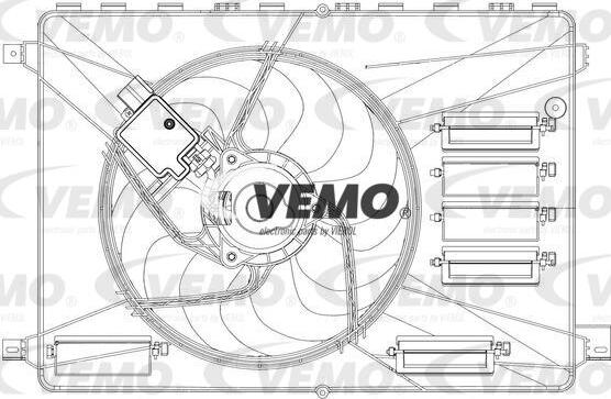 Vemo V25-01-1563 - Ventola, Raffreddamento motore www.autoricambit.com