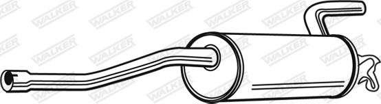 Walker 16256 - Silenziatore posteriore www.autoricambit.com