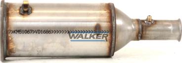 Walker 73172 - Filtro antiparticolato / particellare, Impianto gas scarico www.autoricambit.com
