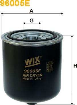 WIX Filters 96005E - Cartuccia essiccatore aria, Imp. aria compressa www.autoricambit.com