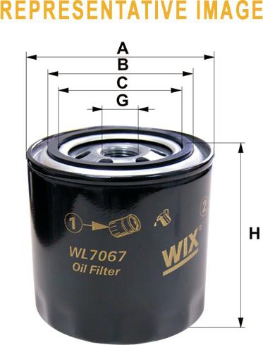 WIX Filters WL7452 - Filtro olio www.autoricambit.com