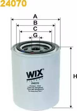 WIX Filters 24070 - Filtro refrigerante www.autoricambit.com