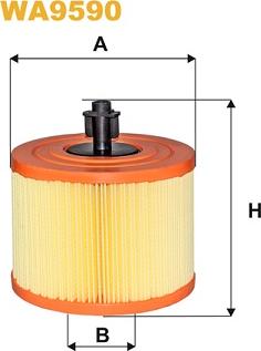 WIX Filters WA9590 - Filtro aria www.autoricambit.com