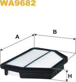 WIX Filters WA9682 - Filtro aria www.autoricambit.com