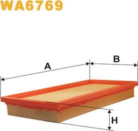 WIX Filters WA6769 - Filtro aria www.autoricambit.com