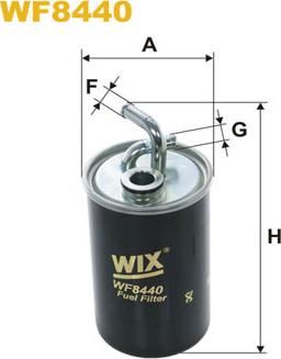 WIX Filters WF8440 - Filtro carburante www.autoricambit.com