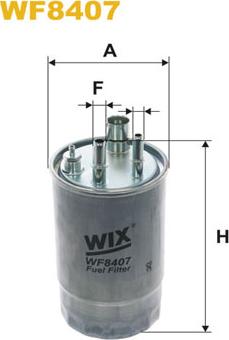 WIX Filters WF8407 - Filtro carburante www.autoricambit.com