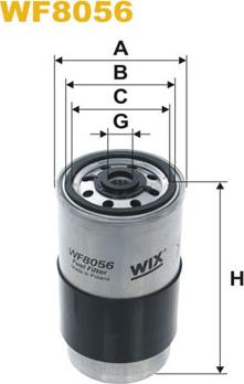 WIX Filters WF8056 - Filtro carburante www.autoricambit.com
